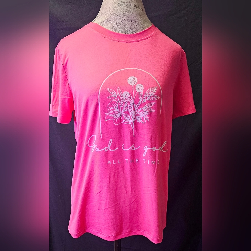Pink Graphic T-Shirt